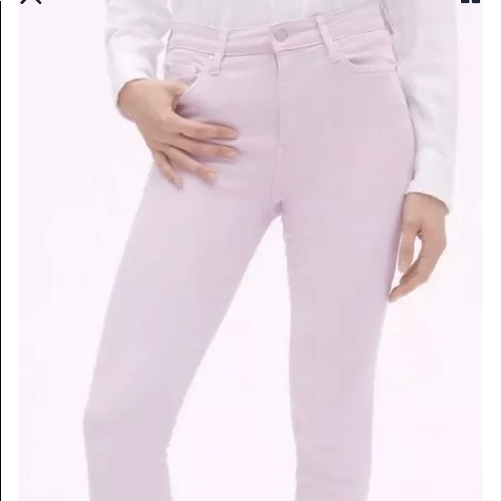 GAP Women High Rise Legging Skimmer Lilac Denim 27